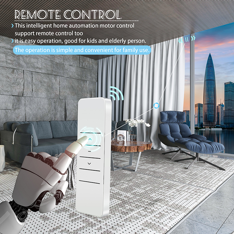 tuya curtain motor
