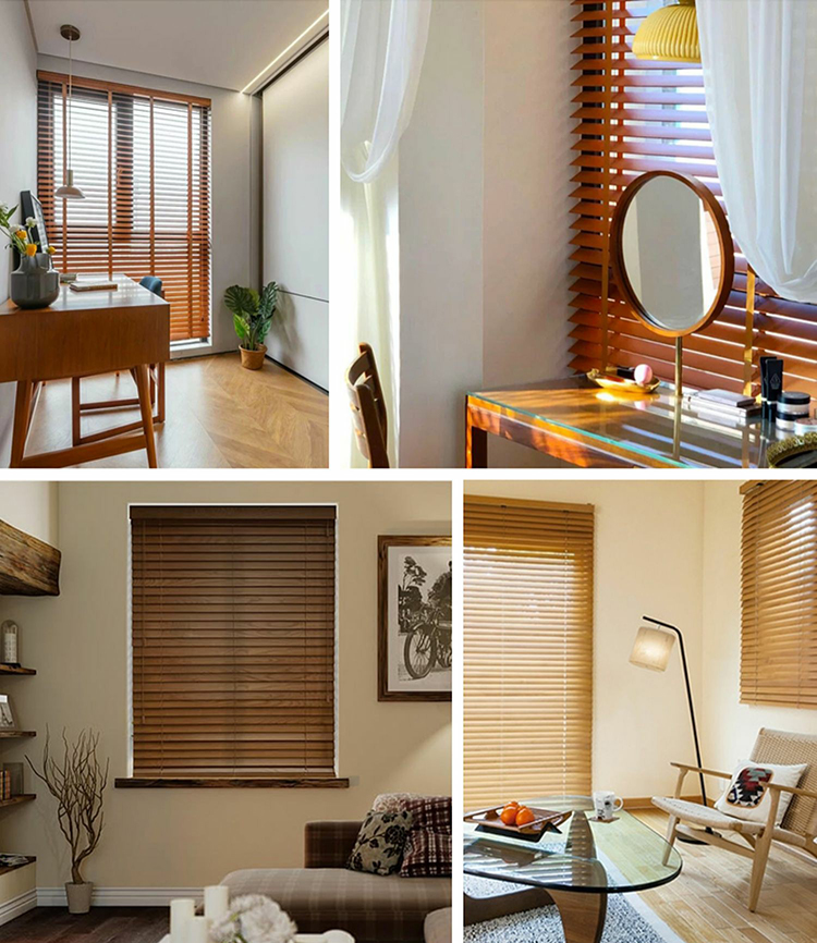 wooden venetian blinds