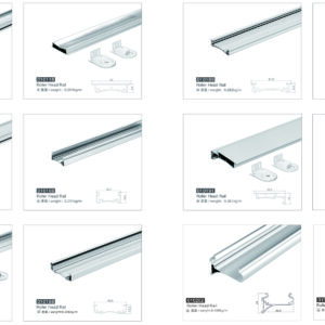 roller blind top rail