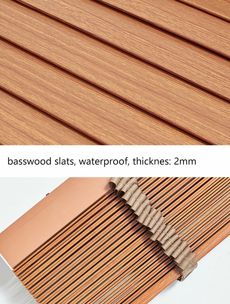 wooden venetian blinds