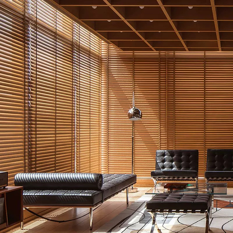 wooden venetian blinds