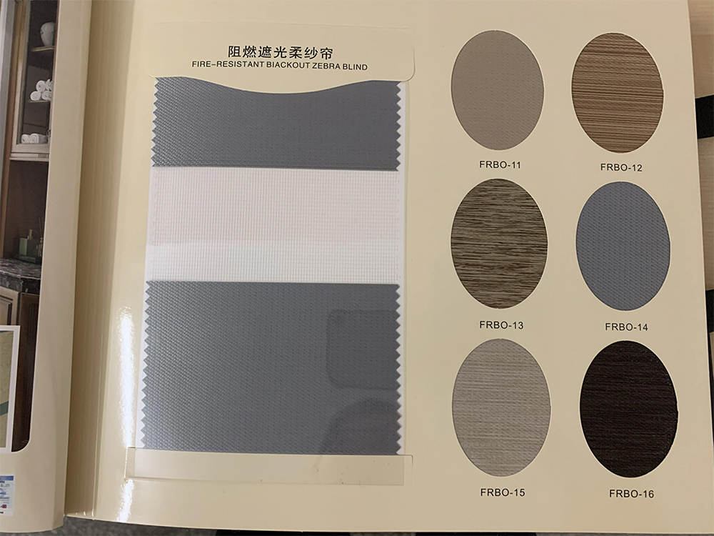 blackout zebra blind fabrics