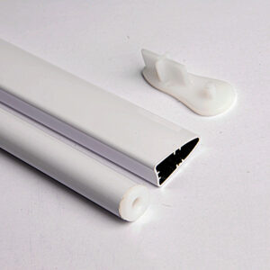 zebra blind bottom rail