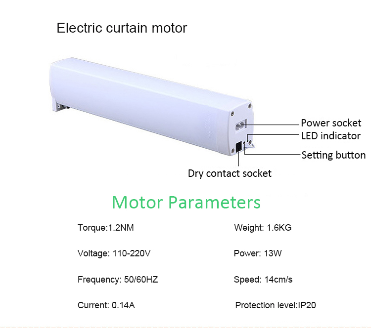 smart curtain motor