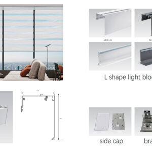 double roller blind cassette