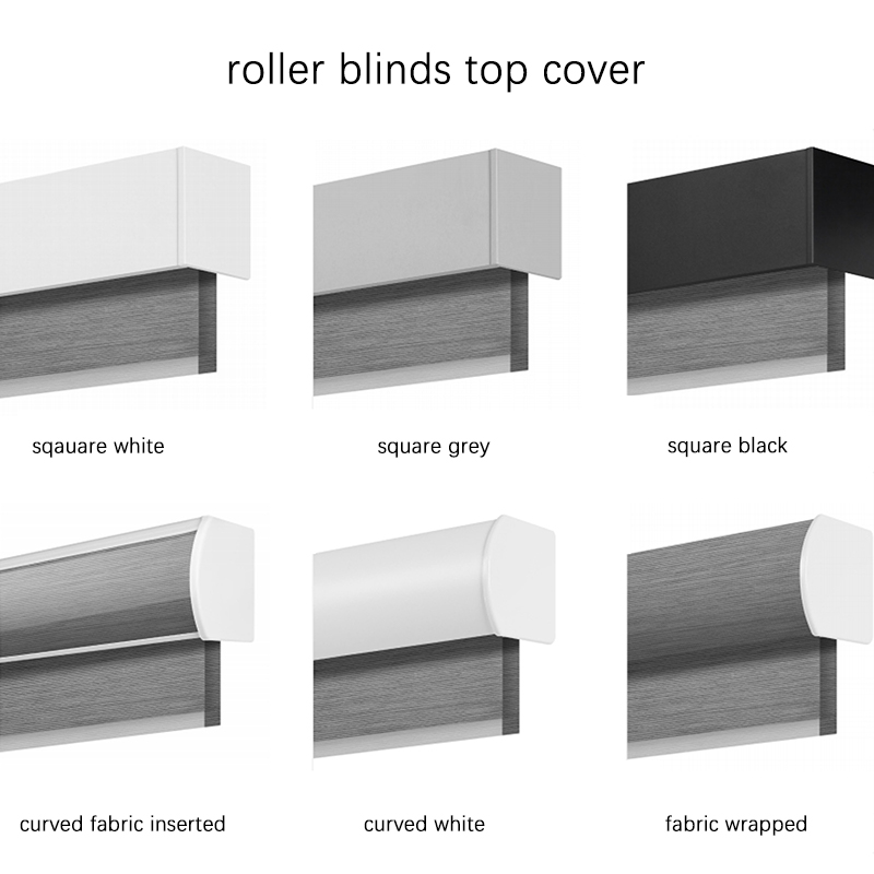 roller blinds with square top cover