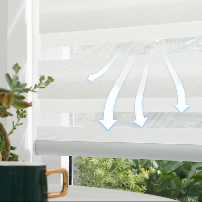 customized motorized zebra blinds