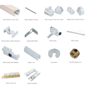 vertical blind components