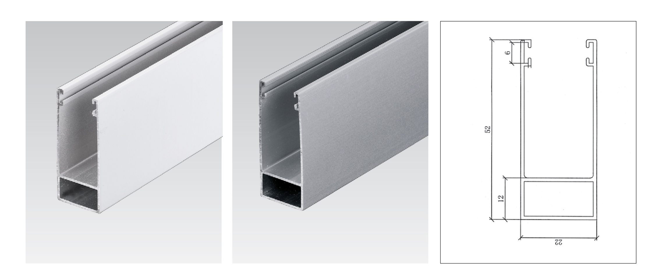 roller blind side track