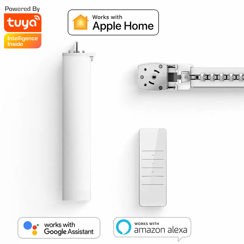 motorized curtain system