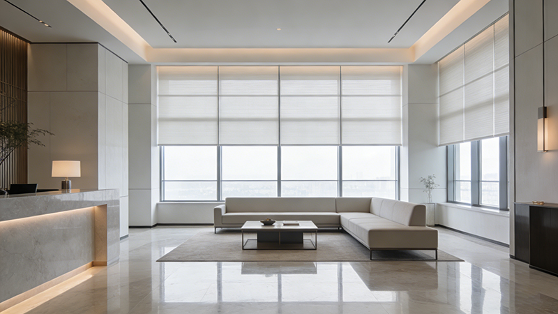 酒店房间 大堂百叶窗图片生成