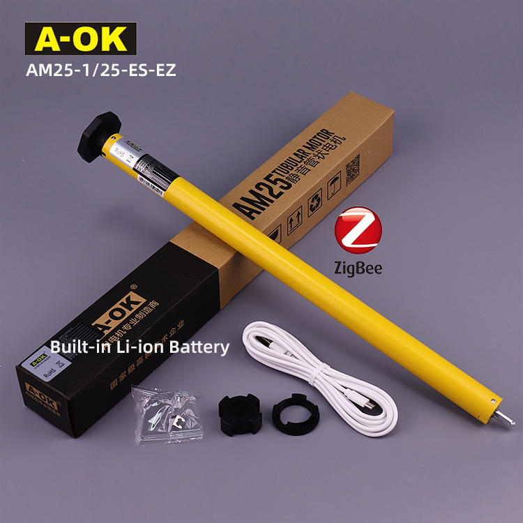 aok zigbee battery motor