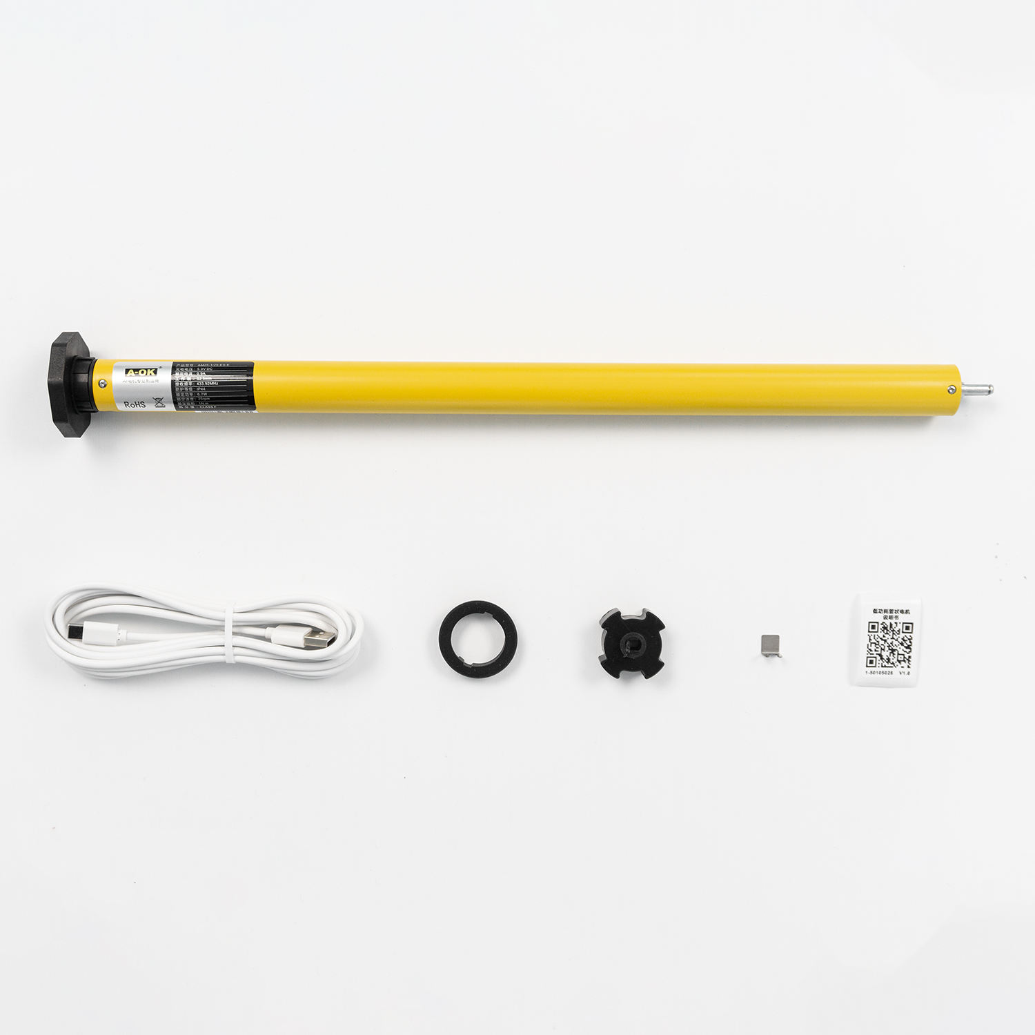 aok zigbee battery motor